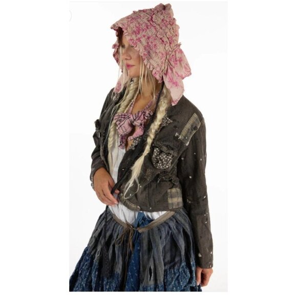 Magnolia Pearl Pink and Black Blazer - Picture 1 of 16